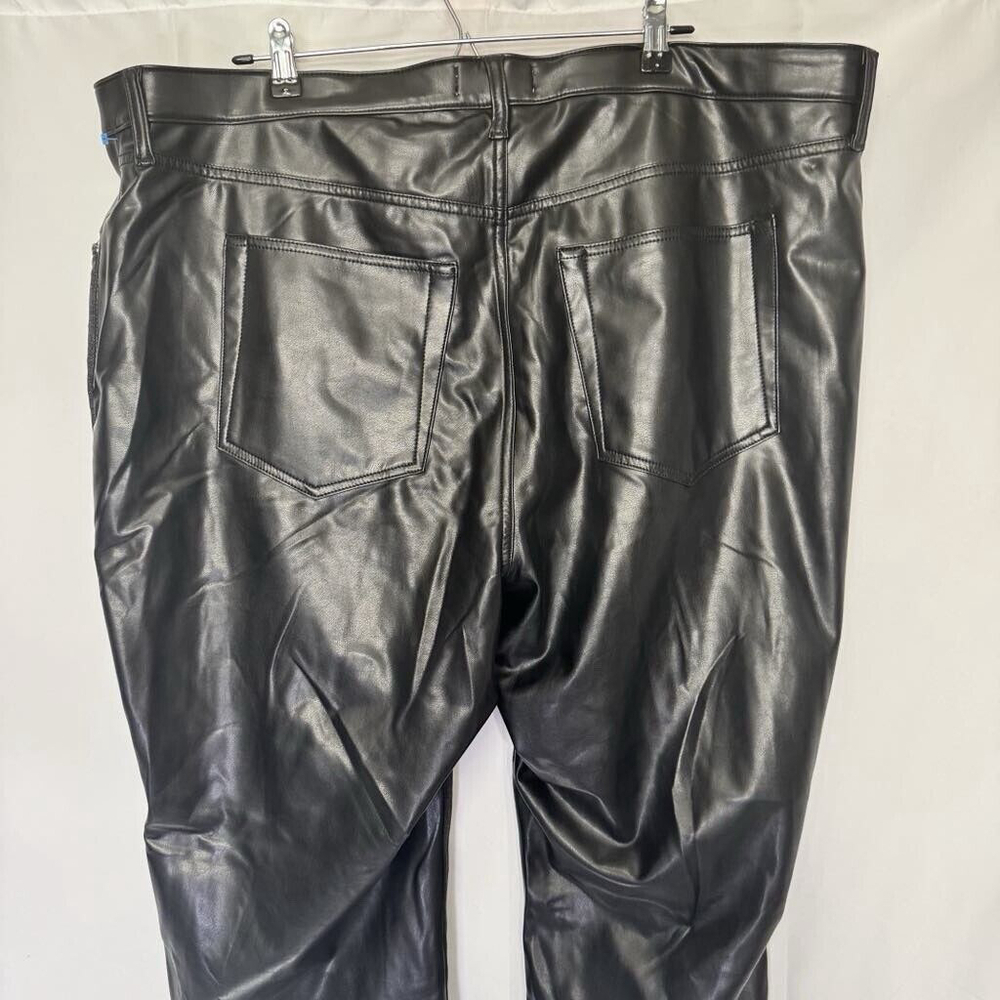 Abercrombie & Fitch The Ankle Straight Ultra High Rise Curve Love 37/24L Black - Picture 5 of 12